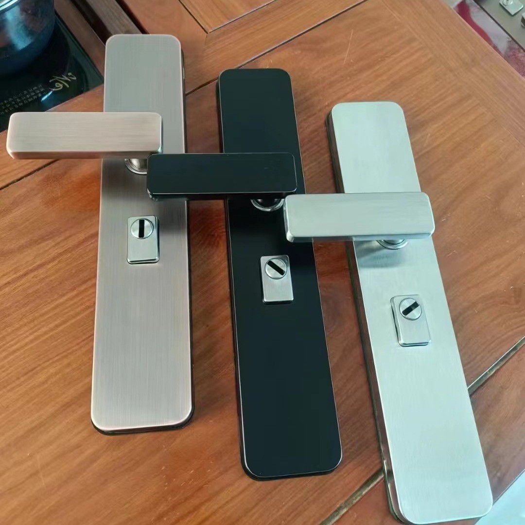 防盗门锁套装锁具家用把手通用型铁门锁大门锁木门锁室内门锁拉手