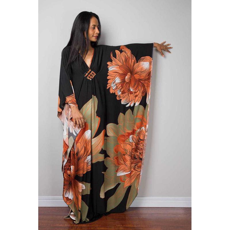 沙滩罩衫色手工编织度假长袍8693（44中间）y