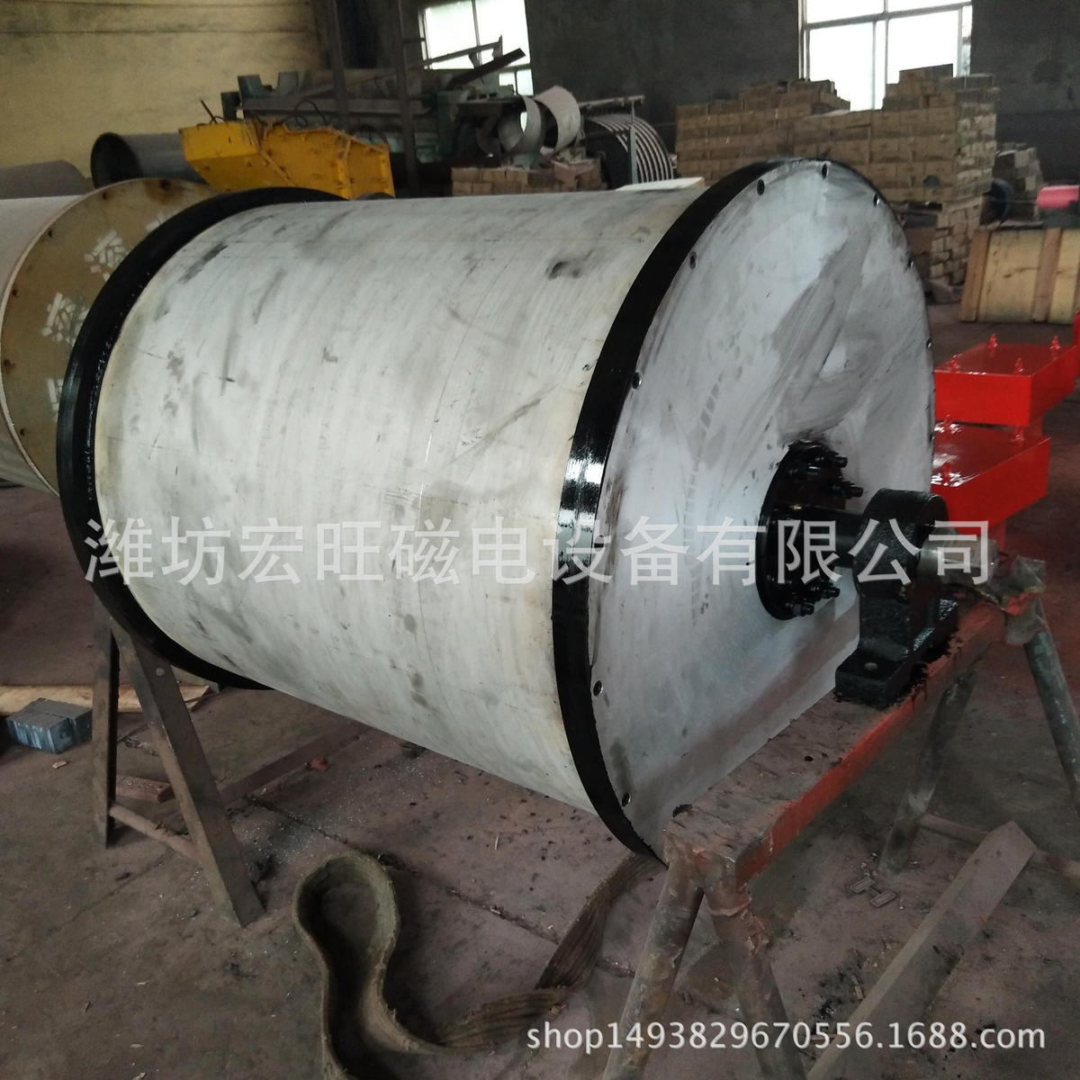 选机铁磁钼永磁滚筒电磁除铁器磁滚筒厂家