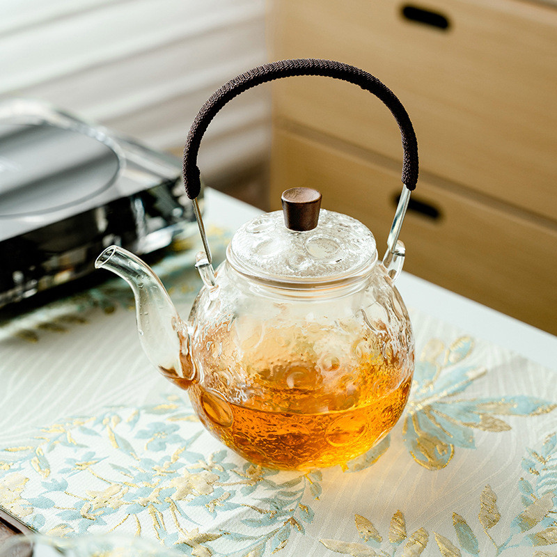 围炉煮茶玻璃煮茶壶煮茶器电陶炉烧水壶泡茶专用蒸茶壶耐高温
