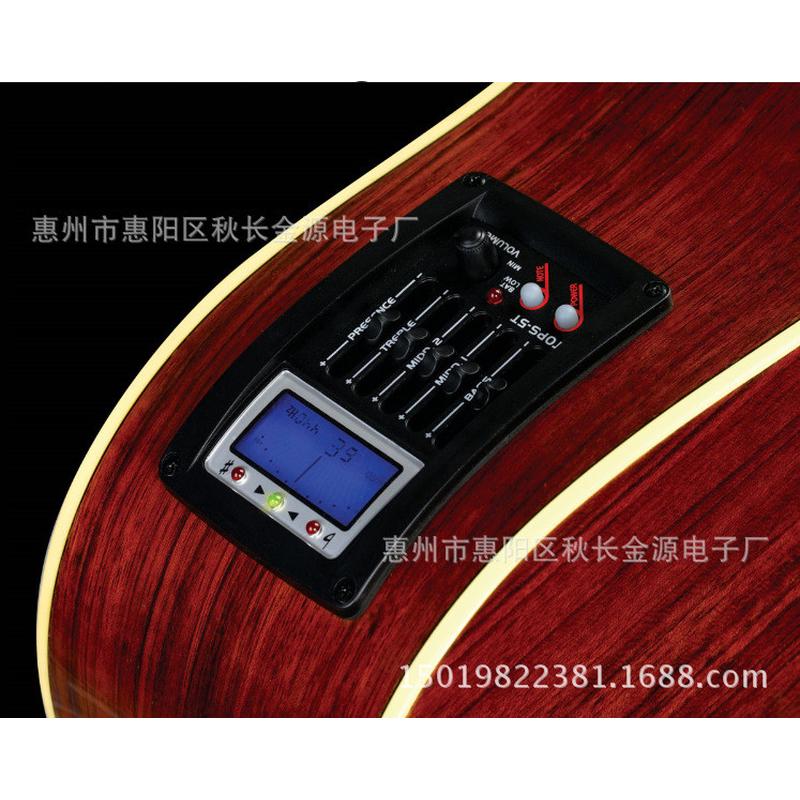 EQ拾音器TOPS-5T五段民谣吉他拾音器电箱拾音器 零售 批发