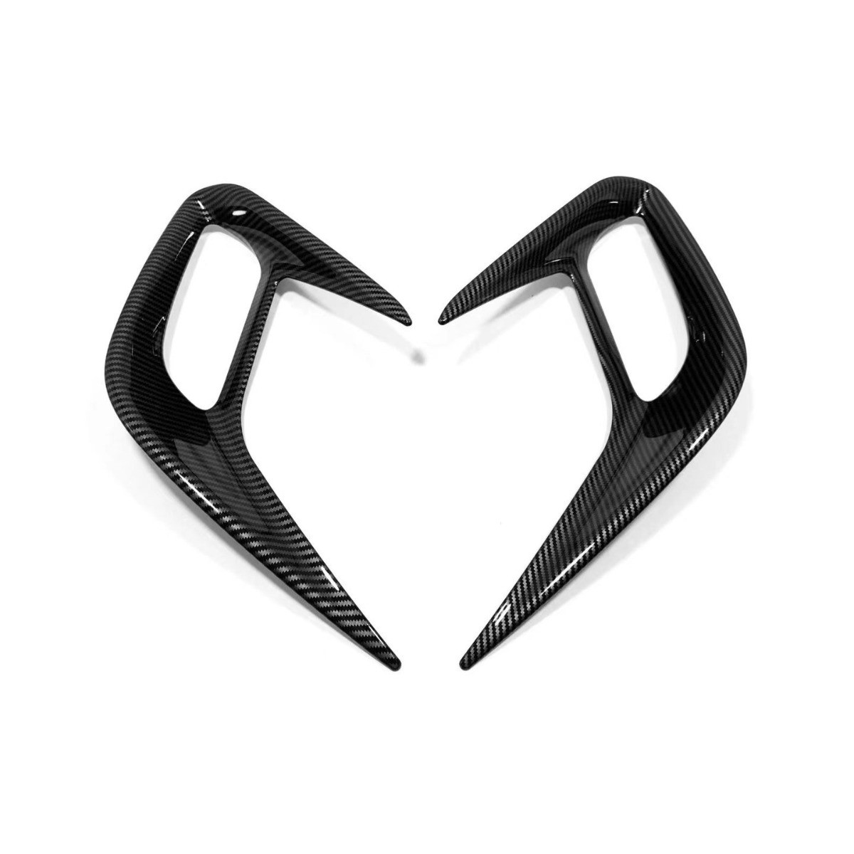 适用于22款卡罗拉锐放后雾灯罩改装 CROSS后雾灯保护框装饰贴片