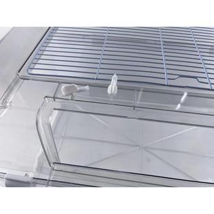 大空间宠物笼子角度专用仓鼠金丝熊笼子透明笼子可视小宠广翻盖