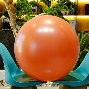 36寸加厚正圆气球ktv摆摊婚庆装饰生日派对酒吧公园布置乳胶气球