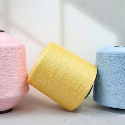 高正泓】50nm/2【捻天竹春夏纱线70%天竹30%涤纶竹纤维混纺纱批发