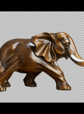 客厅玄关家居装饰品大象树脂工艺品摆件酒柜象桌面招财吸水办公室