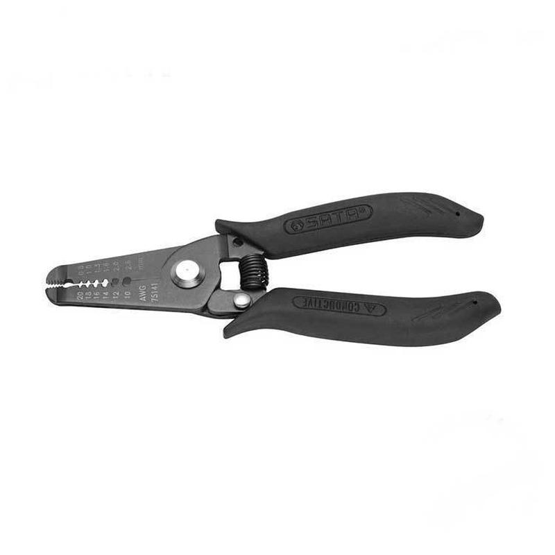 热销【含税】世达工具防静电手柄英寸5剥线钳7514175142