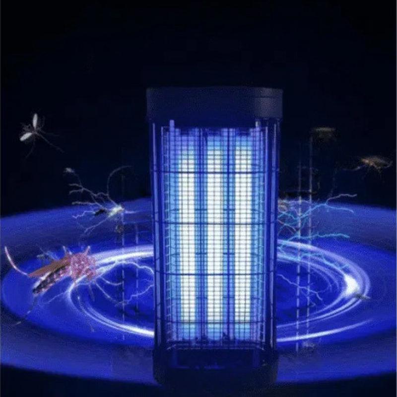 灭蚊器圆形鸟笼电击式灭蝇灯便携户外杀虫灯紫外线诱养殖场灭蚊灯