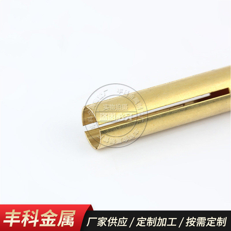 厂家供应毛细铜管精拉薄壁黄铜管坚固装饰用黄铜圆管
