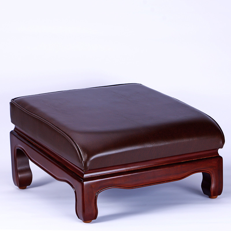 7yx批发拜凳莲花拜垫拜佛礼佛磕头跪垫家用垫拜拜凳实木加厚跪拜