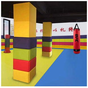 sy软包防撞幼儿园墙围墙群跆拳道谈话室宣泄室柱子篮球场馆床头坐