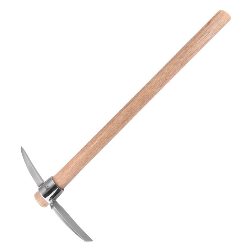 不锈钢树根镐多功能户外挖小洋羊镐锄头小镐头便携冰镐十字镐