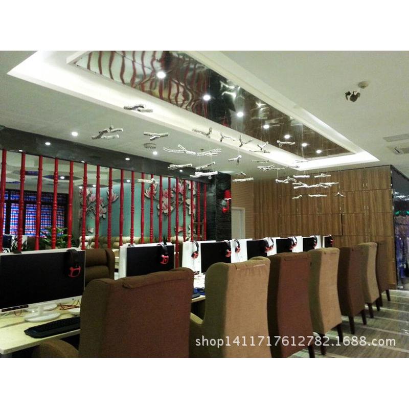 电镀树根空中吊饰树叉吊饰树枝吊饰酒店装饰酒店吊饰创意吊饰装饰