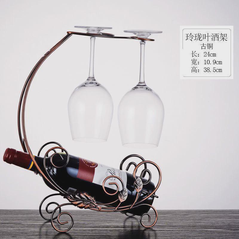 红酒架欧式红酒杯架倒挂架子家用葡萄酒简约轻奢一件酒柜摆件包邮
