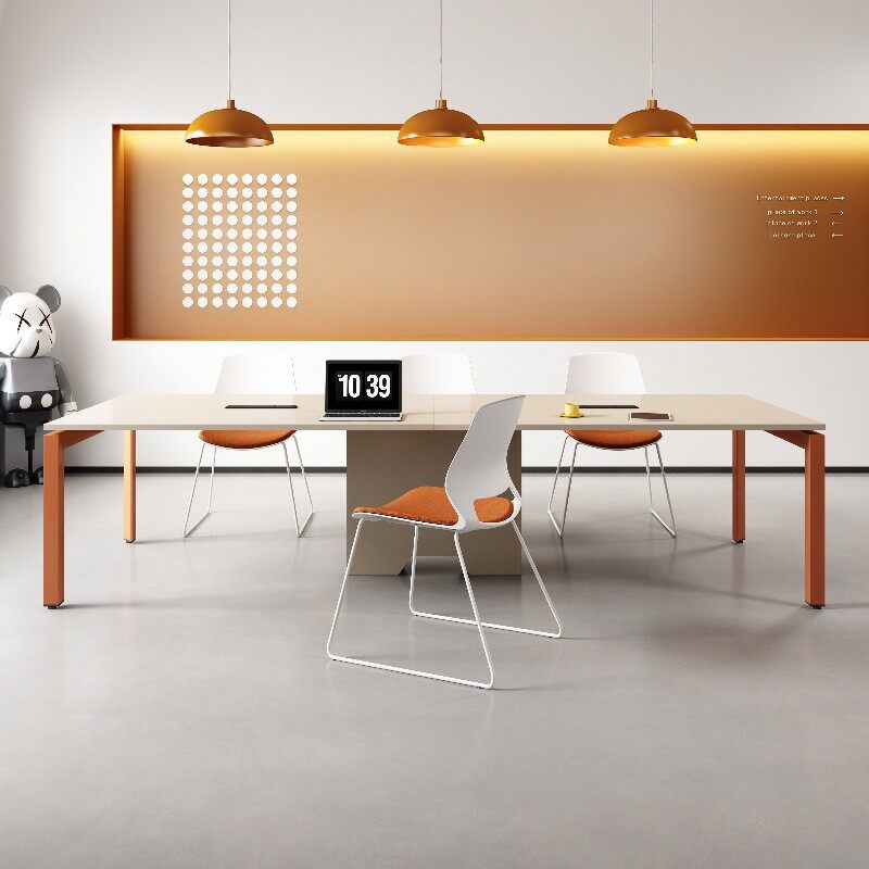 会议桌长桌简约现代会议室桌子办公室桌椅工作台培训洽谈桌椅组合