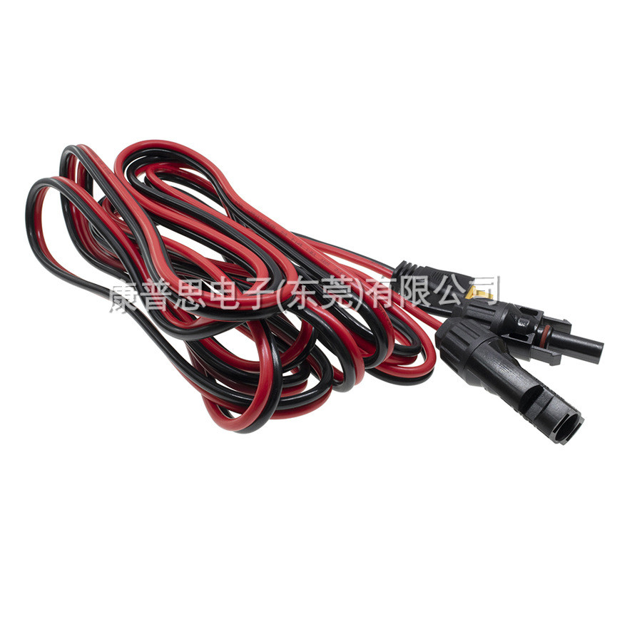 加工户外储能连接器xt60转头母mc4公母头储能光伏太阳能板连接线