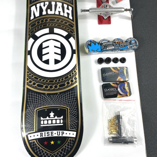 热销elemen8.0/8.125/8.25/7.75英寸双翘加拿大滑板枫木组装整版