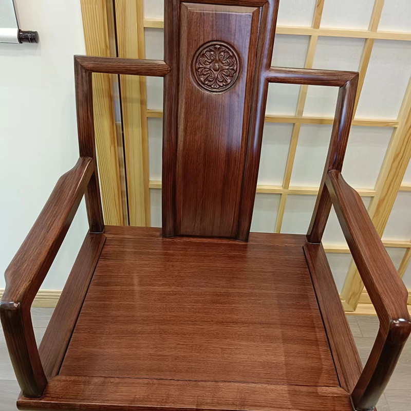 新中式实木茶桌大板家用泡茶桌椅简约茶室办公室喝茶功夫茶台全套