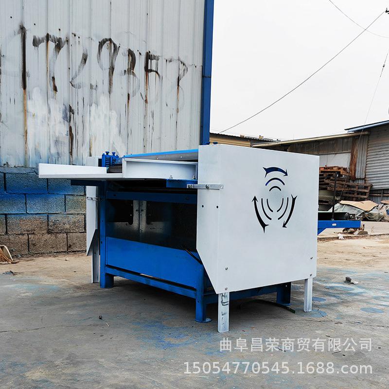 热销丝棉辊拉丝弹棉花机 旧棉被单被翻新机 羊毛除杂开松梳理机