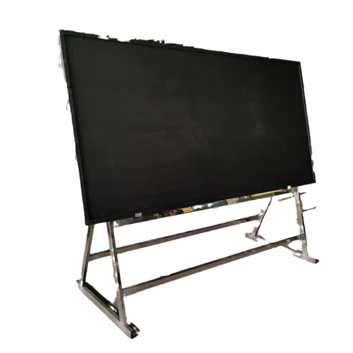 黑板可移动式快拆式抗风加固支架木质户外展示宣传黑板报支架