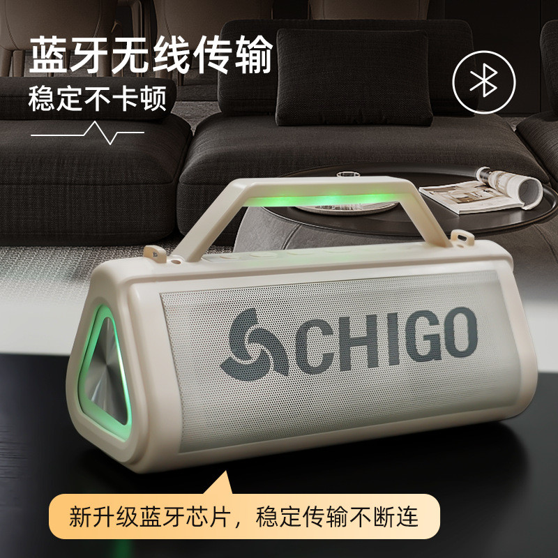 新款无线蓝牙音响户外家用舞蹈室广场舞K歌一体手提音箱重低音炮