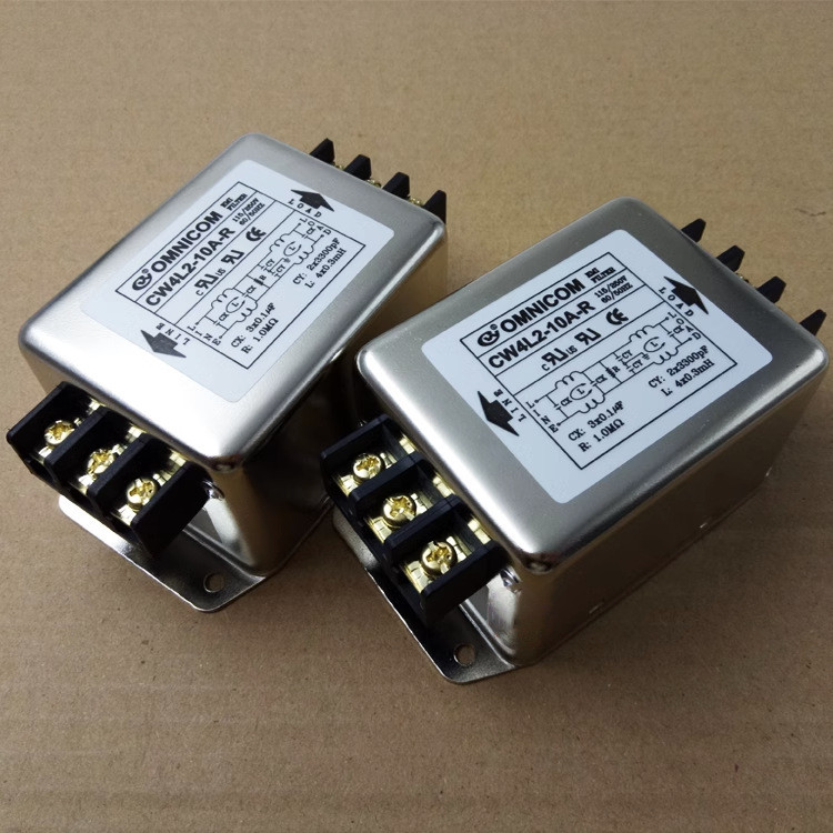 电源滤波器220V380v变频器CW4L2单相直流三相emi交流抗干扰CW12B