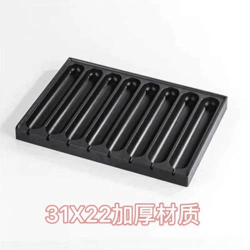 疯抢特价 黄金脆皮机烤板路边摊板网红烤肠机磨具板纯铝板不粘锅