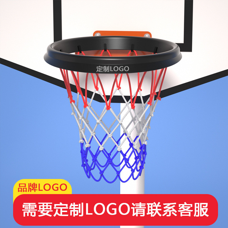 支持定制便携式篮球网框2移动1可拆卸篮网合篮圈