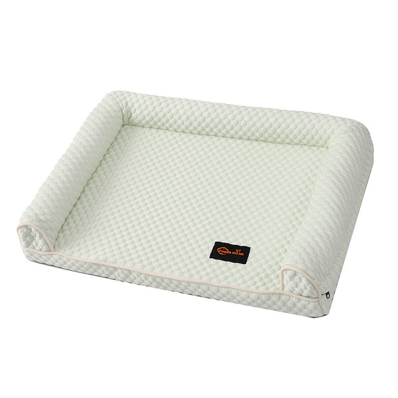 夏季猫窝可拆洗宠物冰丝凉席方垫狗窝凉感面料凉垫凉毯宠物用品