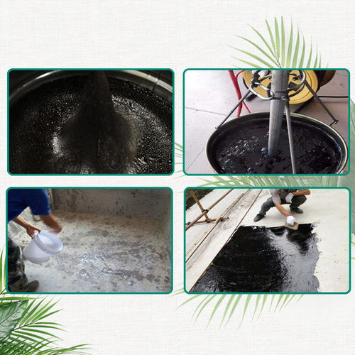 现货补漏固化橡胶沥青防水涂料墙面屋顶卫生间防潮非防水材料