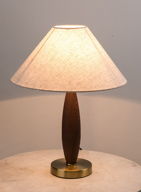 日色木纹旦形创意卧室床头落地台灯简约铁艺特色外贸客厅落地灯