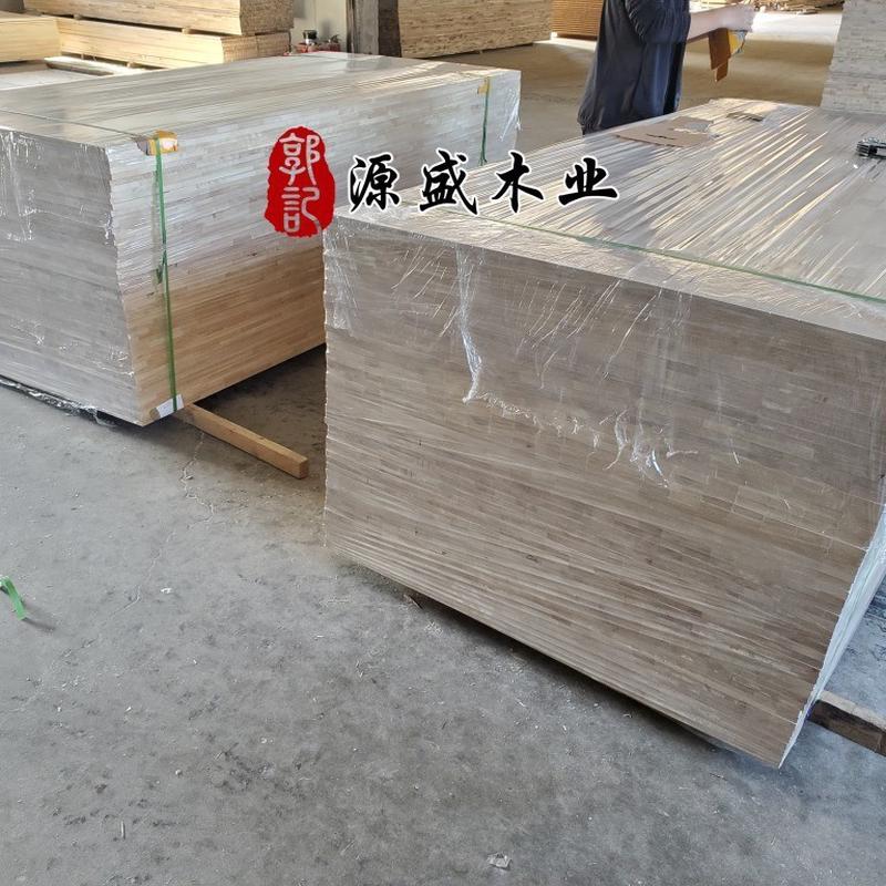 批发桦木拼板可定尺寸木板白桦无结疤插齿指接板集成材桦木