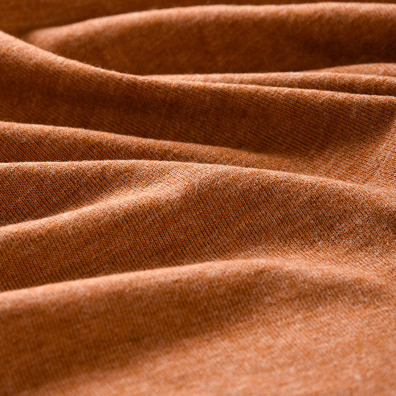 面料蚕丝单面绒160g肌底衣面料居家保暖山羊绒秋冬面料现货供应