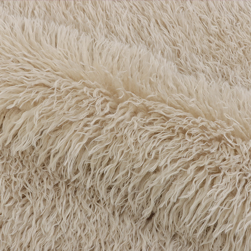 现货长毛绒服装滩羊毛pv绒卷毛绒长毛绒布毛领卷卷家纺布料