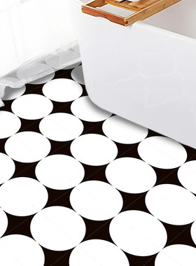 funlife2024新款加厚装饰贴亚美23年新款楼梯浴室瓷砖贴kts042