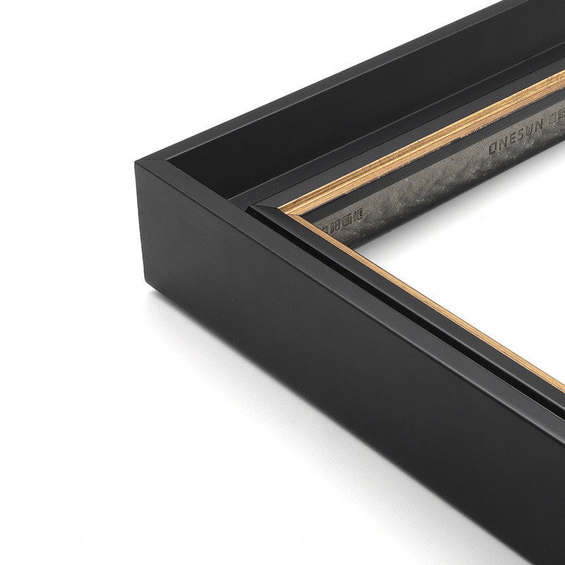 欧式边线相框框条美式摆台高端带条纹ps画框线条镜框复古油画框条