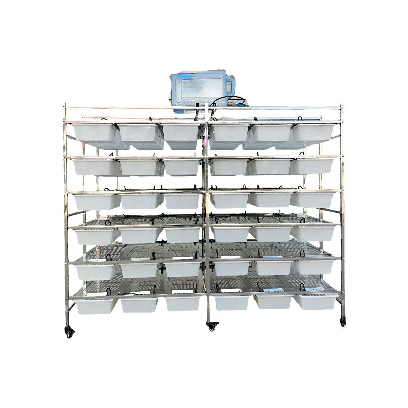 新荣青架不锈钢全自动饮水养殖多层鼠笼架实验鼠大白鼠花枝鼠