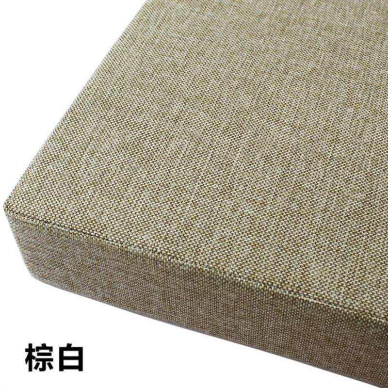 rkt4沙发海绵垫体通用重飘窗垫定做高密度布艺加厚床垫实木椅家