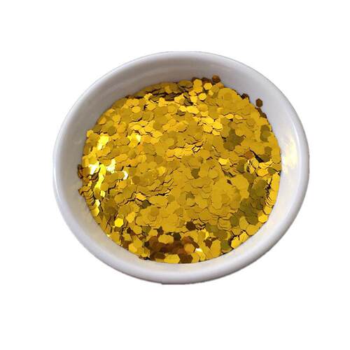 厂家直销耐高温镭射金葱粉PET亮片美甲涂料炫彩亮粉闪光片