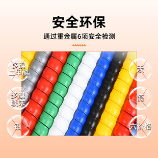 螺旋保护软管耐磨电线电缆软套管包水管油管户外线管护套缠绕管