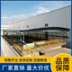 厂房过道棚悬空遥控大型电动推拉遮阳蓬篮球场活动移动伸缩雨棚