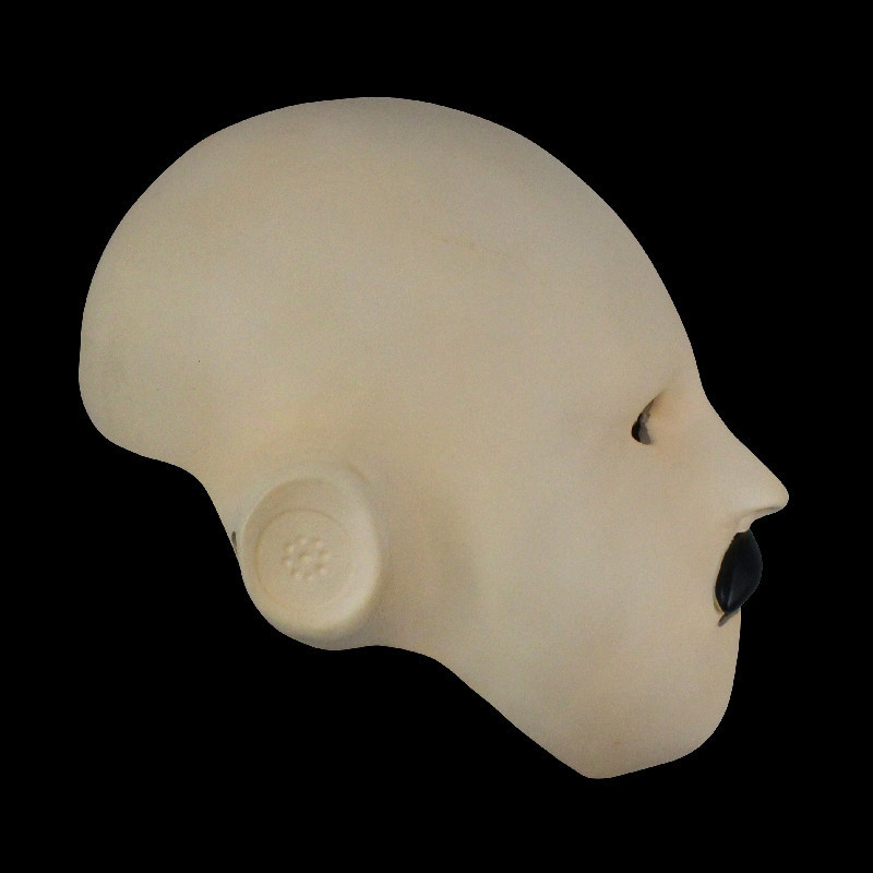 热销万圣节原子之心cosplay原子之心全脸成人舞会cos表演装扮树脂