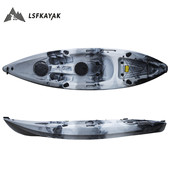 单人平台舟手划船滚塑皮划艇皮筏艇塑料硬单人塑料单人船艇艇