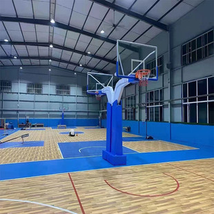 户外升降篮球架室内室外地级固定篮球架成人比赛埋地埋篮球架