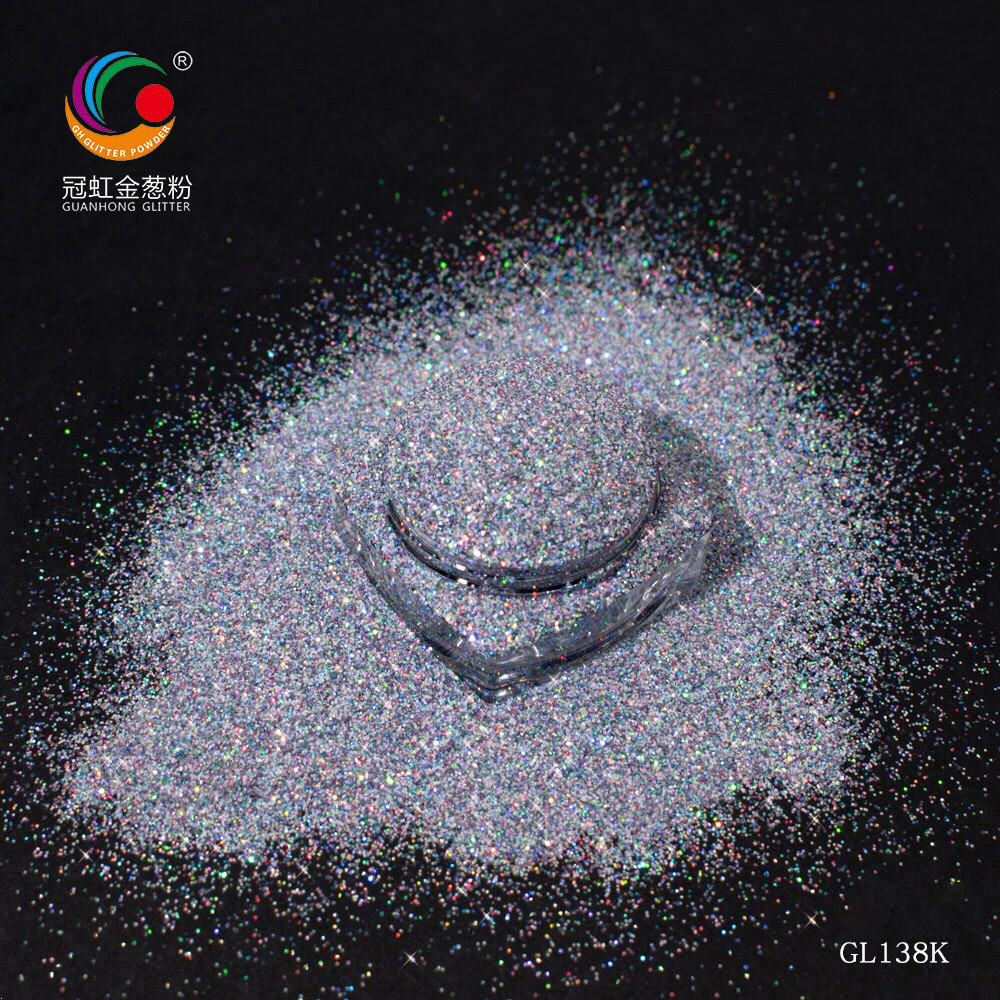 新款金葱粉渐变镭射细薄多彩粉diy美甲彩妆眼影细闪粉亮亮片