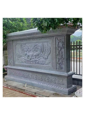 源头厂家照壁壁画公园文化墙农家院石雕迎门墙别墅浮雕石雕墙