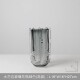 样板间轻奢客厅玻璃曲线琉璃花瓶售楼部厚重餐厅会所酒店摆件花器