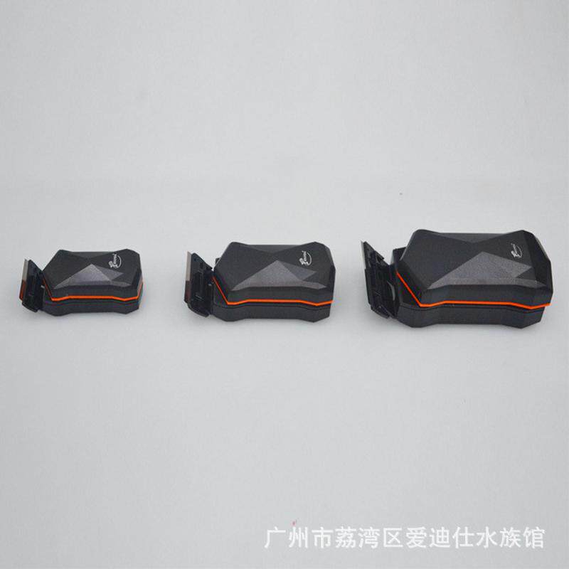 鱼缸磁力刷带刮刀藻双面清洗刷子吸力除玻璃擦清理清洁工具刮藻刀