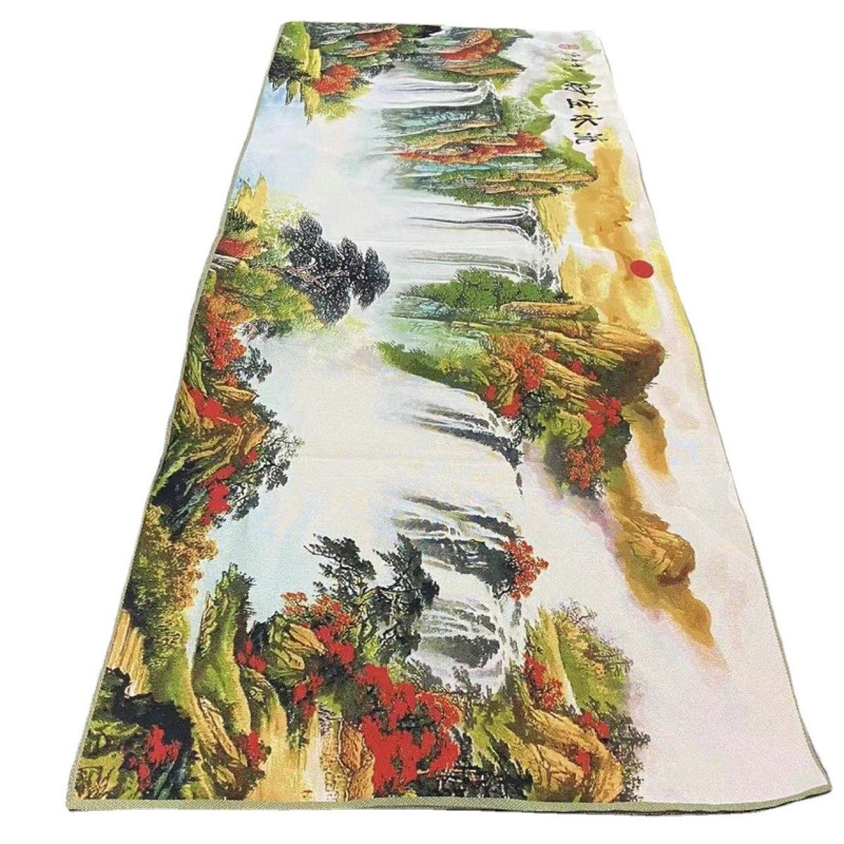 十字绣线绣新款大幅客厅客厅装饰画迎客松流水生财马到成功十字绣,居家布艺,钻石绣,淘宝优惠券,粉丝福利购,淘宝优惠卷