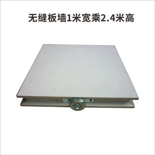 移动亚麻布无缝展板博物馆美术作品展示屏风书画展架子铝合金展板